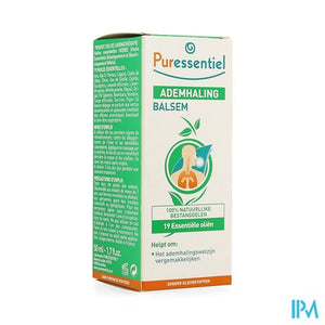 Puressentiel Ademhaling Balsem 19 Ess Olie 50ml