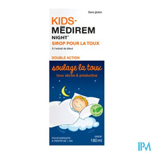 Afbeelding in Gallery-weergave laden, Kids Medirem Night Hoestsiroop 180ml
