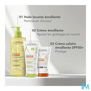 Aderma Exomega Control Zonnecreme Spf50+ 150ml