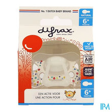 Load image into Gallery viewer, Difrax Fopspeen Natural 6m+ Cliniclowns
