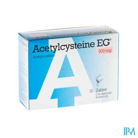 Acetylcysteine EG Sach 30X600Mg