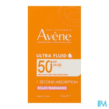 Afbeelding in Gallery-weergave laden, Avene Zon Spf50+ Ultra Fluid Eclat Radiance 50ml
