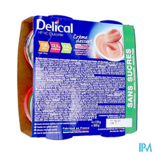 Afbeelding in Gallery-weergave laden, Delical Creme Dessert Hp-hc Z/suik. Aardbei 4x124g
