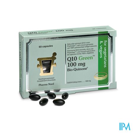 Q10 Green 100mg Soft V-caps 60
