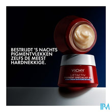 Afbeelding in Gallery-weergave laden, Vichy Liftactiv B3 Retinol Nachtcreme 50ml
