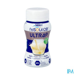 Resource Ultra+ Vanillesmaak 4x125ml Nf