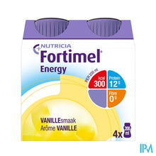 Charger l'image dans la galerie, Fortimel Energy Vanille 4x200ml Verv.2320521
