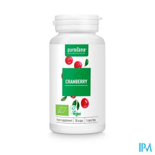 Afbeelding in Gallery-weergave laden, Purasana Vegan Cranberry Bio Caps 30
