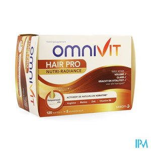 Omnivit Hair Pro Nutri Radiance Caps 120