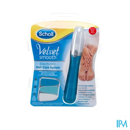 Scholl Velvet Smooth Electr.nail Care System Blauw