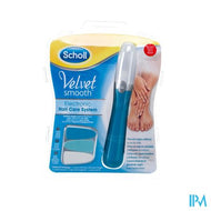Scholl Velvet Smooth Electr.nail Care System Blauw