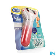 Scholl Velvet Smooth Voetvijl El.+exfol. Dh Roos