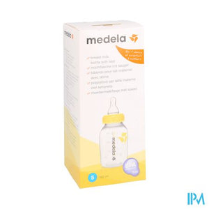 Medela Fles Moedermelk Plast Met Speen Slow Flow