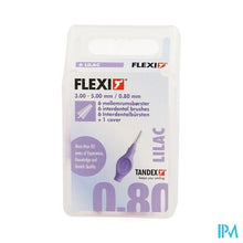 Charger l'image dans la galerie, Flexi Purple Borsteltje Extra Fine Taper. Interd.6
