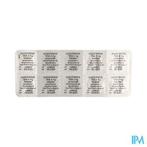 Levocetirizine Teva 5mg Comp 10