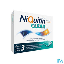 Load image into Gallery viewer, Niquitin Clear Patches 14 X 7mg
