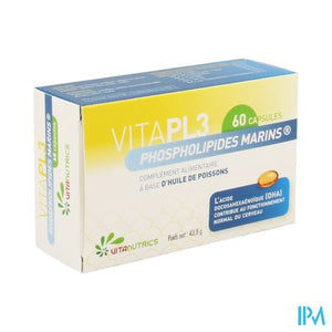 Vitapl3 Phospholipides Marins Caps 60