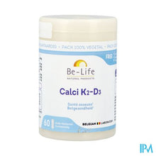 Afbeelding in Gallery-weergave laden, Calci K2 D3 Be Life Caps 60
