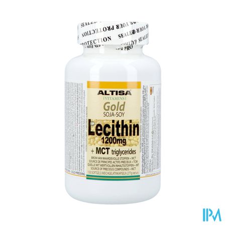 Altisa Gold Soja Lecithine 1200mg Softcaps 150