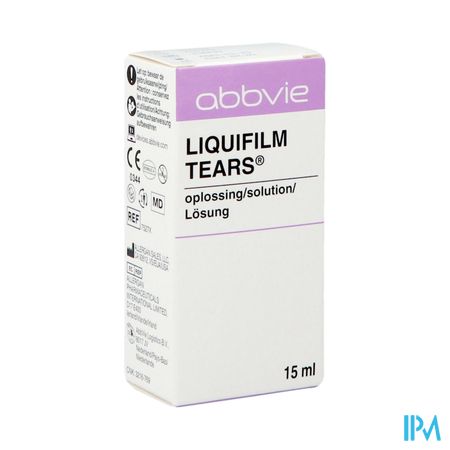 Liquifilm Tears Steriele Oplossing Nf 15ml