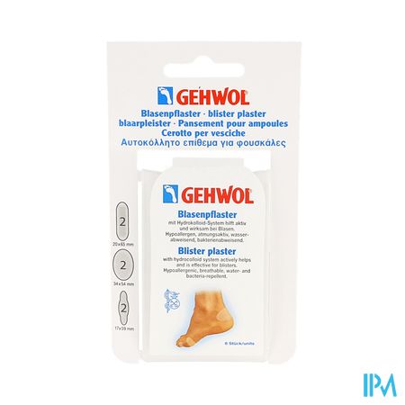 Gehwol Blarenpleister Assortiment 2x3 Consulta