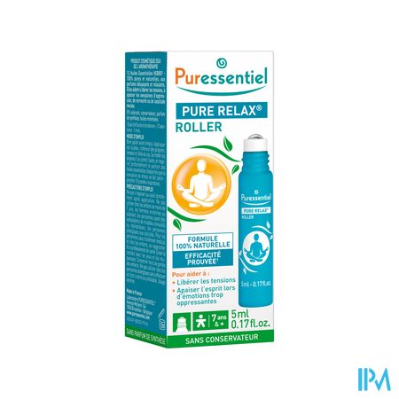 Puressentiel Pure Relax Roller Stress 12es.olie5ml