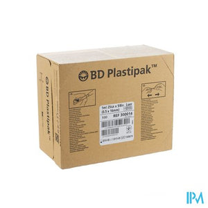 Bd Plastipak Spuit+nld Tuberc.1ml 25g 5/8 1 303175