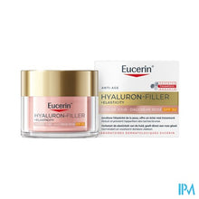 Afbeelding in Gallery-weergave laden, Eucerin Hyaluron Filler+elast. Cr Rose Spf30 50ml
