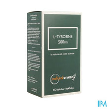 Charger l'image dans la galerie, l-tyrosine 500mg Caps 60 Natural Energy Labophar
