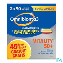 Afbeelding in Gallery-weergave laden, Omnibionta Energy Caps 50+ 90+90 2e 50%
