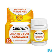 Afbeelding in Gallery-weergave laden, Centrum Vitamin D Boost 1200ie Tabl 30
