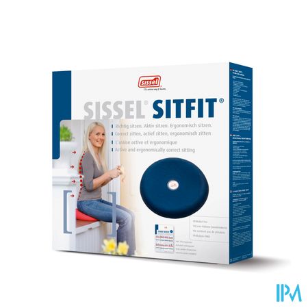 Sissel Sitfit Balanskussen Diam.33cm Zwart