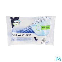 Charger l'image dans la galerie, Tena Wet Wash Gloves Mildly Scented 8 1116
