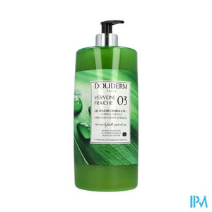Doliderm Douchegel 2in1 Verveine Fraiche Pompfl 1l