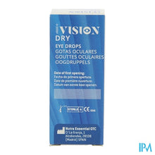 Afbeelding in Gallery-weergave laden, Ivision Dry Oogdruppels 10ml
