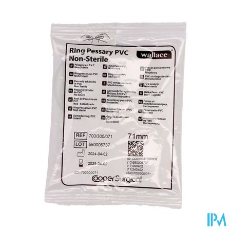 Portex Pessar Vinyl 71mm 1