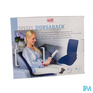 Sissel Dorsaback -pad Rugsteun+assise Zwart