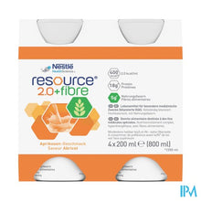 Bild in Galerieansicht laden, Resource 2.0 Fibre Apricot 4x200ml 12100729
