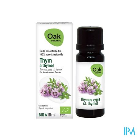 Oak Ess Olie Tijm Thymol 10ml Bio