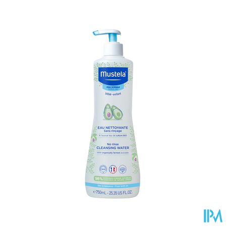 Mustela Pn Water Reinigend Z/spoelen 750ml