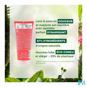 Klorane Lichaam Douchegel Hibiscusbloem 200ml Nf