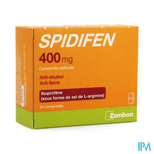 Afbeelding in Gallery-weergave laden, Spidifen 400 Comp Enrob 24 X 400mg
