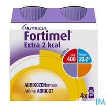 Afbeelding in Gallery-weergave laden, Fortimel Extra 2kcal Abrikoos 4x200ml
