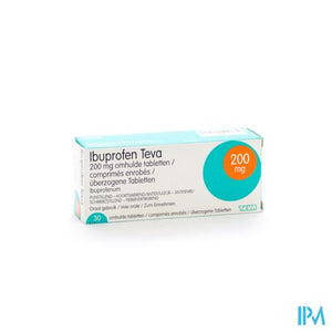 Ibuprofen Teva Drag 30 X 200mg