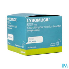 Charger l'image dans la galerie, Lysomucil 600 Gran Sach 60 X 600mg
