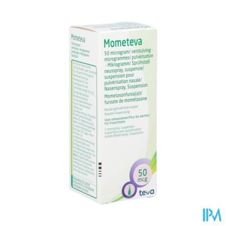 Mometeva Nasenspray Susp 50mcg/verstuiv. Atom.140