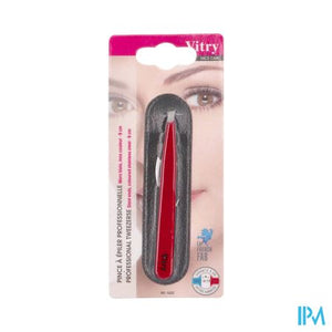 Epileerpincet Prof. Schuin Inox Kleur