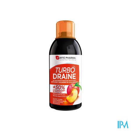 Turbodraine Groene Thee Perzik 1x500ml