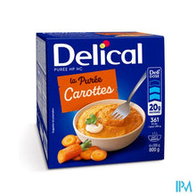 Load image into Gallery viewer, Delical Puree Wortelen Hphc 4x200g
