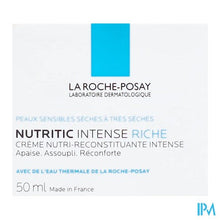 Afbeelding in Gallery-weergave laden, La Roche Posay Nutritic Intense Riche Pot 50ml
